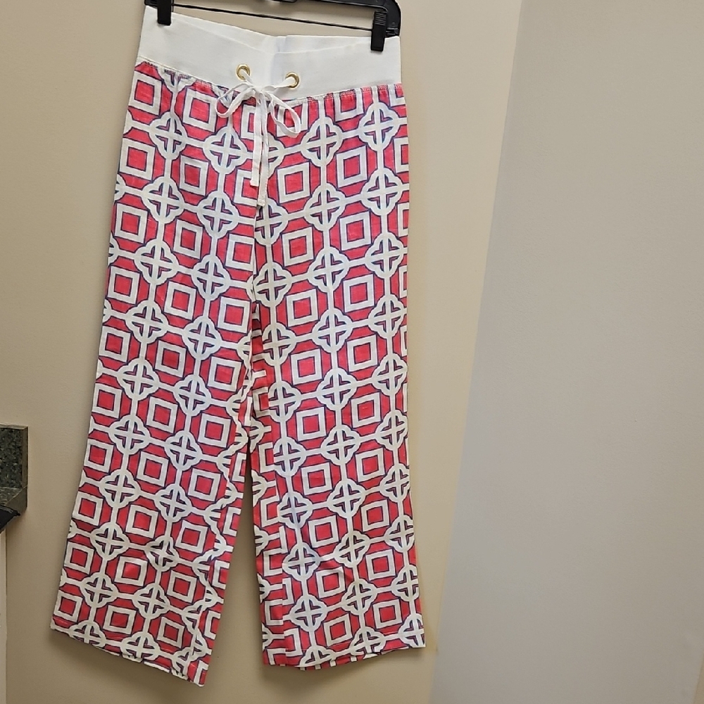 NWT "All For Color" Linen Beach Pant